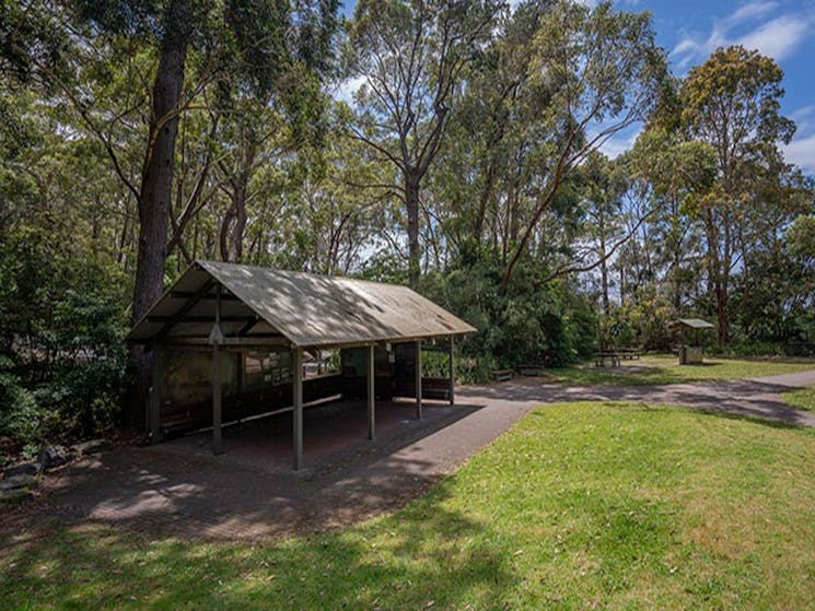 A sheltered area at Greenfield Beach picnic area in Jervis Bay National Park. Photo: John Spencer
