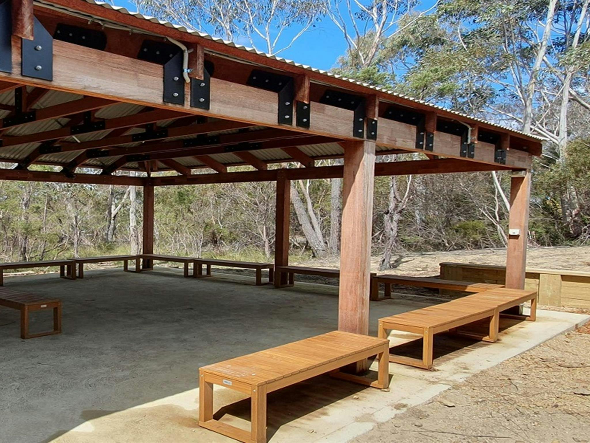 Guwi midigaa ngarra shelter, Blue Mountains National Park. Photo: Louise Clifton &copy; DCCEEW
