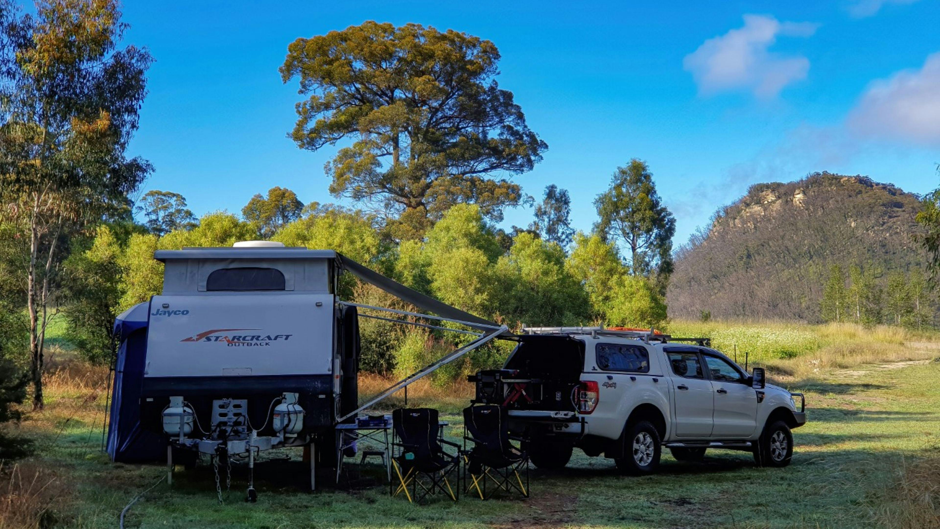 Hartley Vale 근처 'The Refinery'에서의 우리의 설정