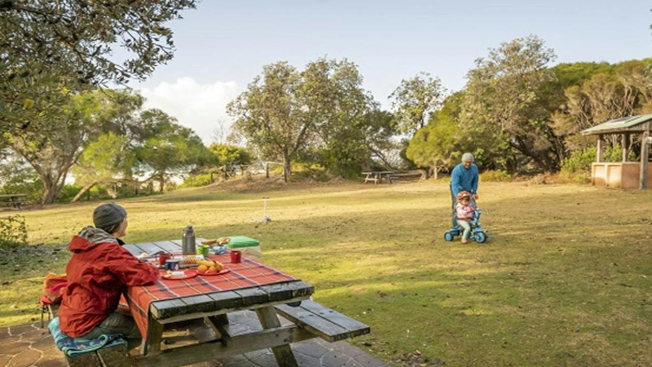 Haycock Point picnic area