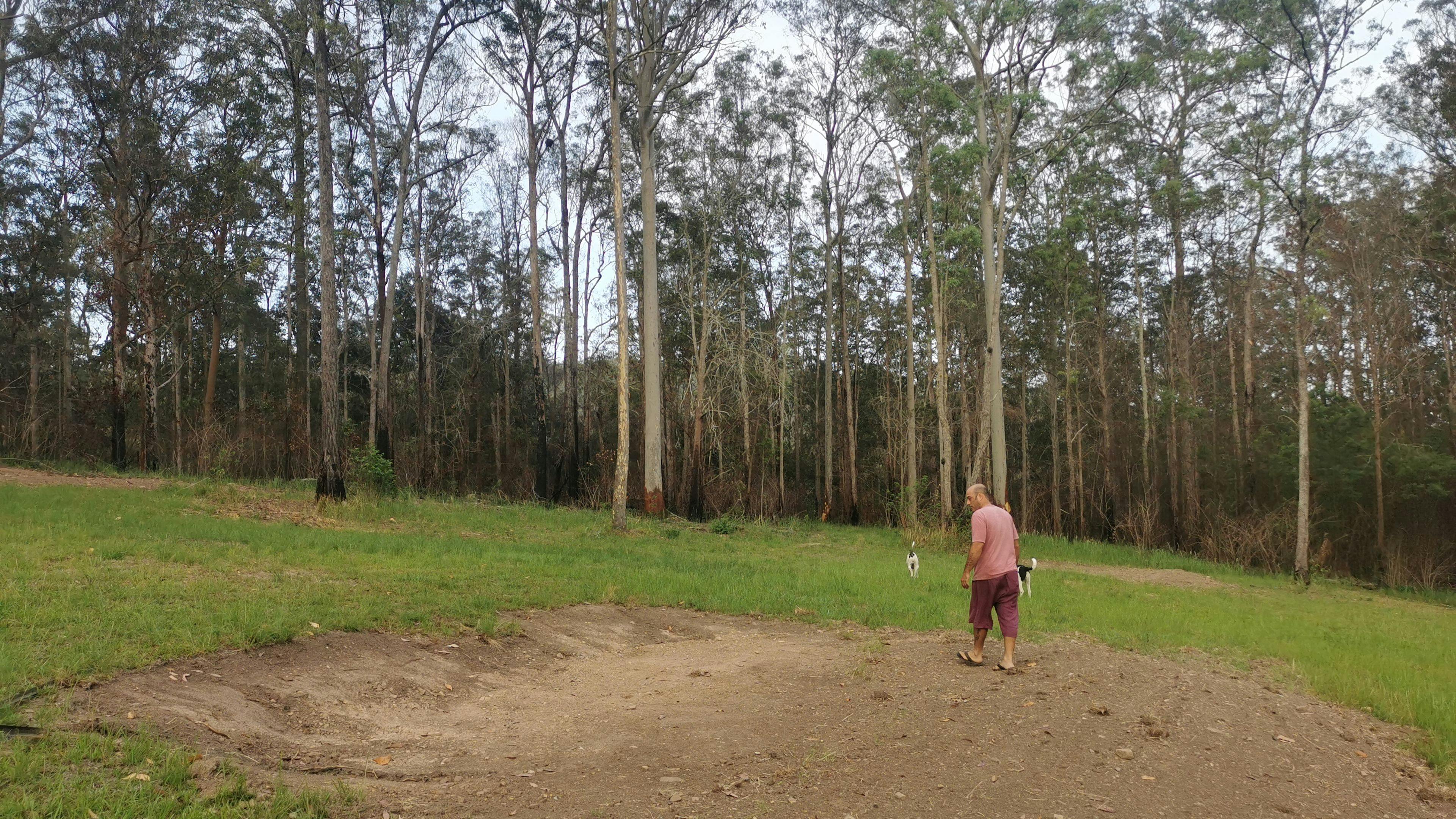 Side view of Ranger's Retreat site