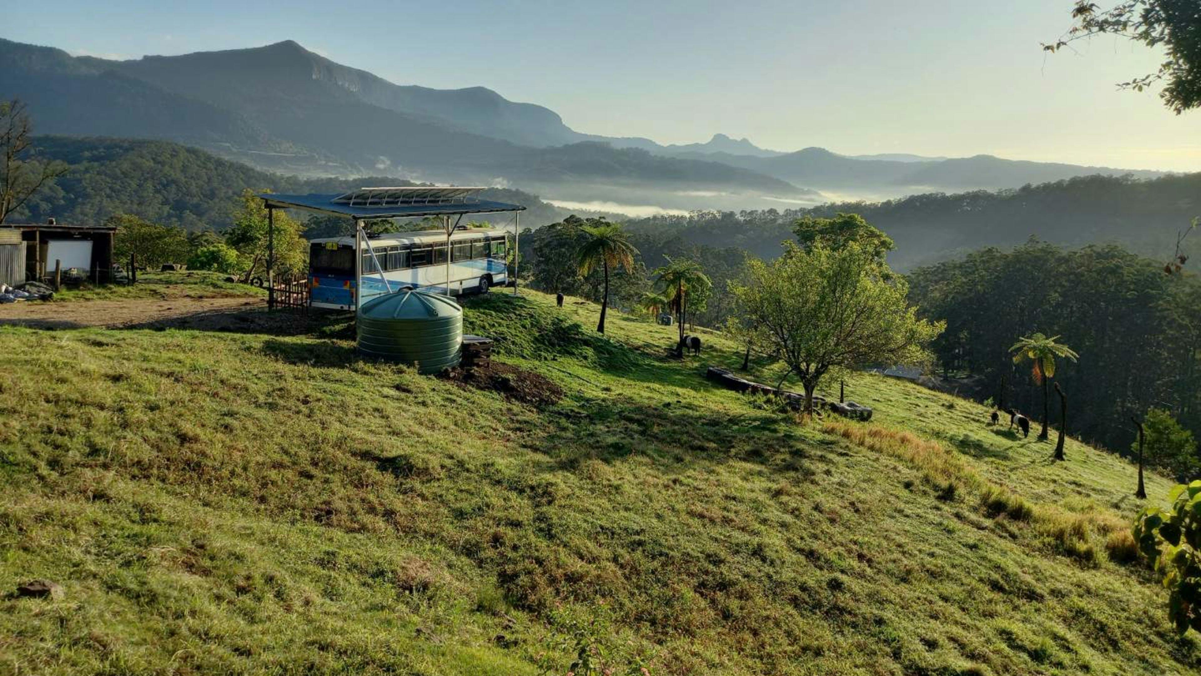 Top of the valley at The Hopkins Heights Bus
