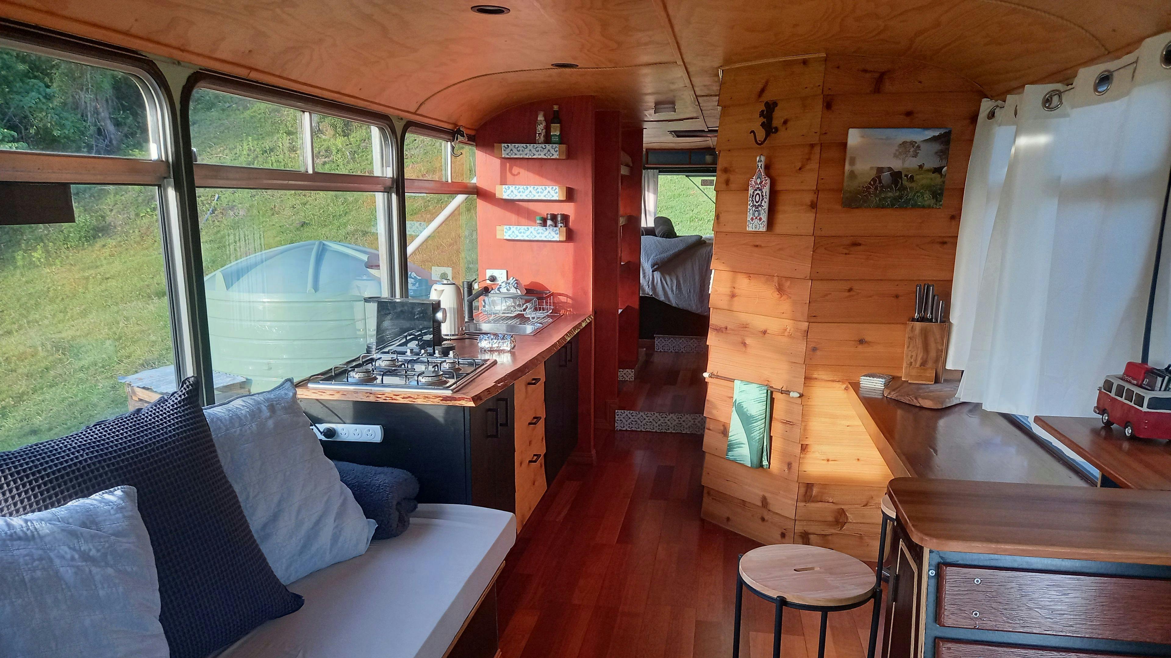 Renovation used a lot of recycled materials