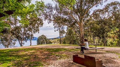 Humes Crossing campground, Kosciuszko National Park. Photo: Murray Vanderveer/DPIE