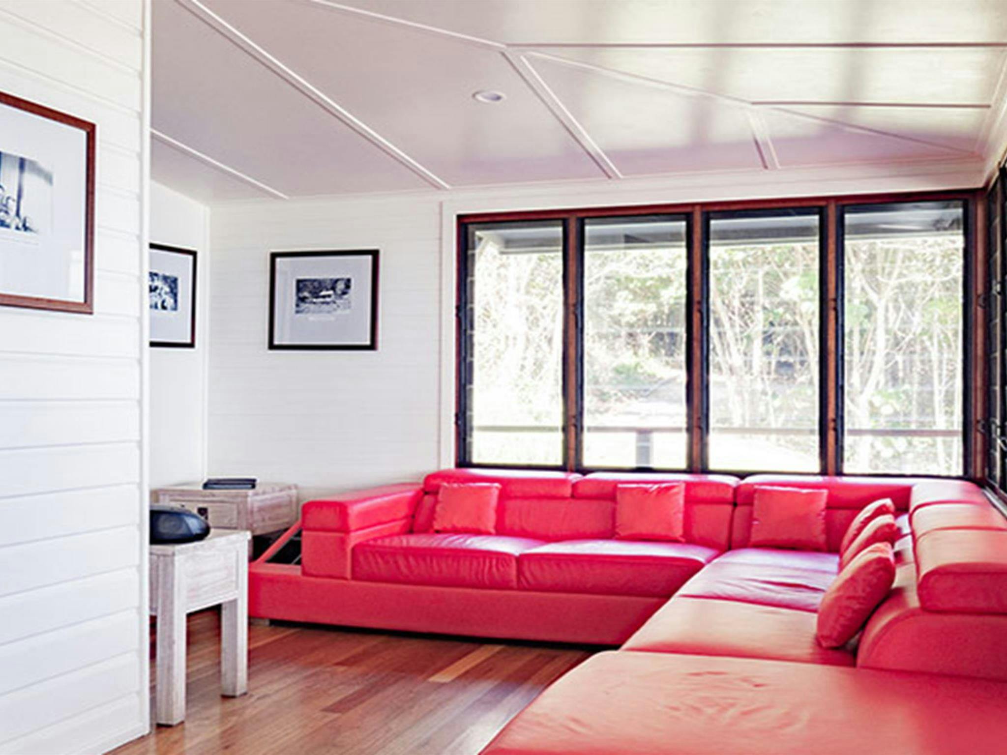 The lounge room inside Imeson Cottage. Photo: Sera Wright/DPIE.