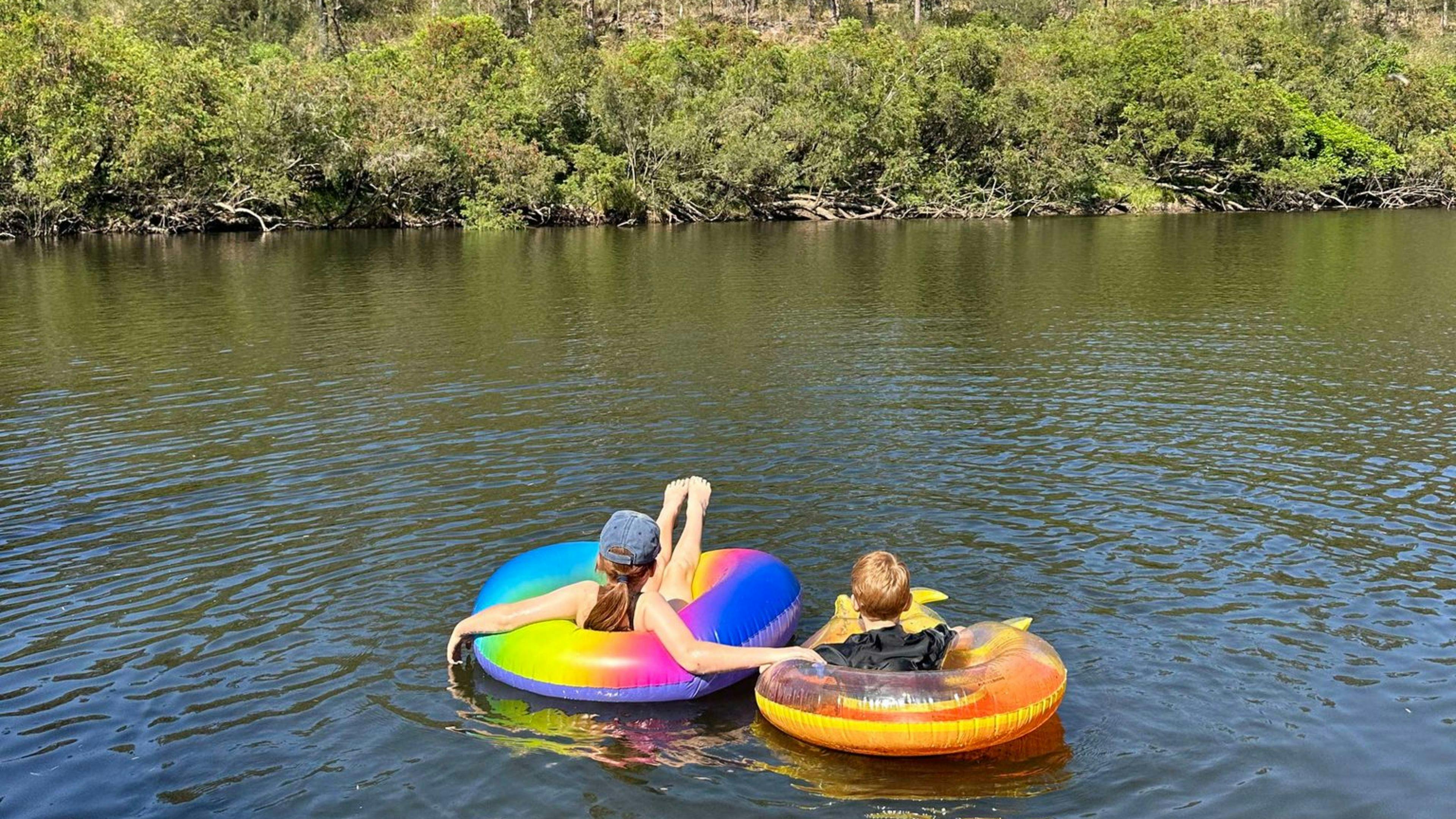 클라렌스 캠핑장에서