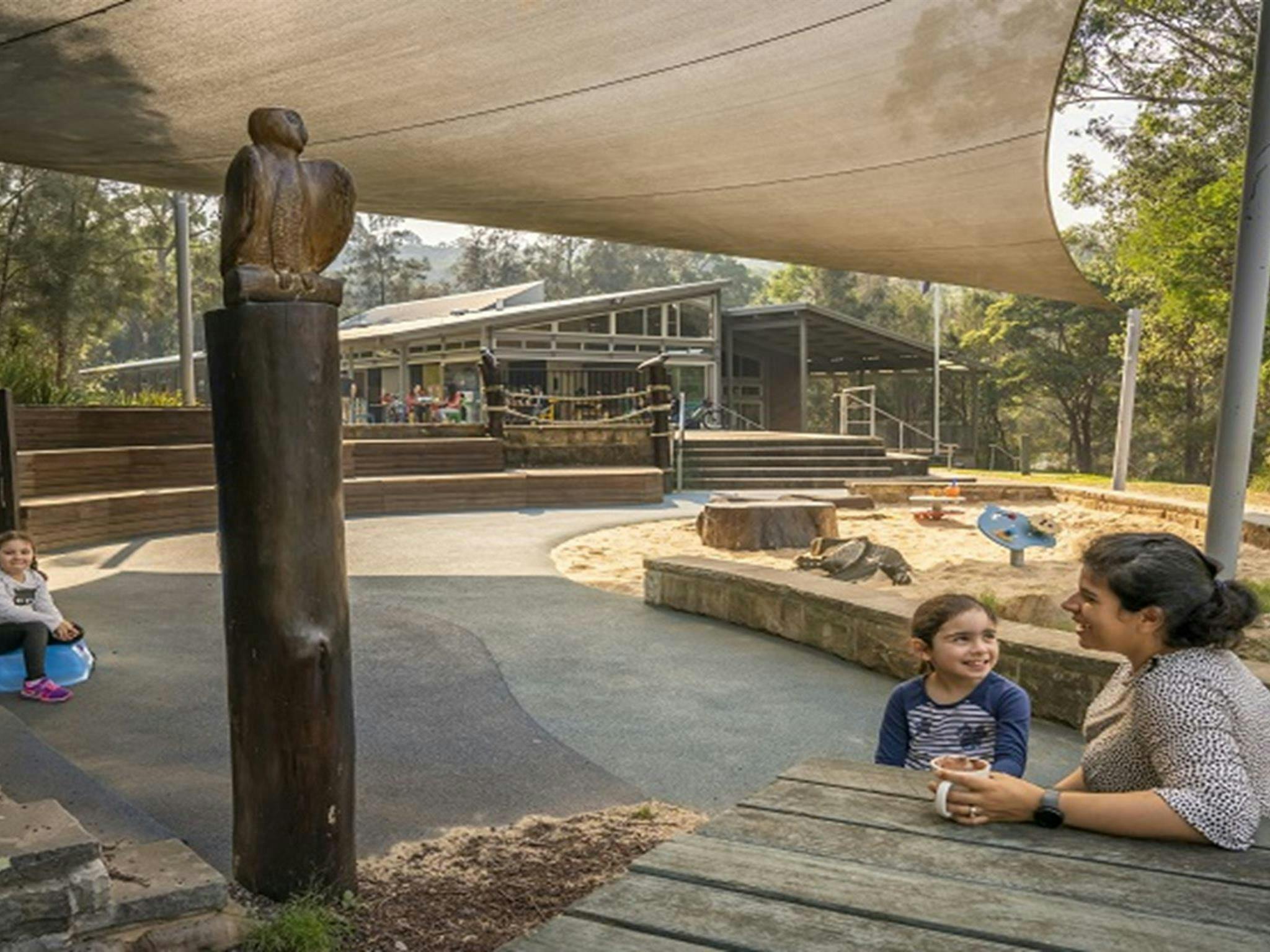 Playground near Jenkins Hill picnic area. Photo: John Spencer/OEH