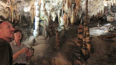 Jersey Cave tour at Yarrangobilly Caves, Kosciuszko National Park. Photo: Elinor Sheargold ©