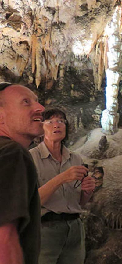 Jersey Cave tour at Yarrangobilly Caves, Kosciuszko National Park. Photo: Elinor Sheargold ©