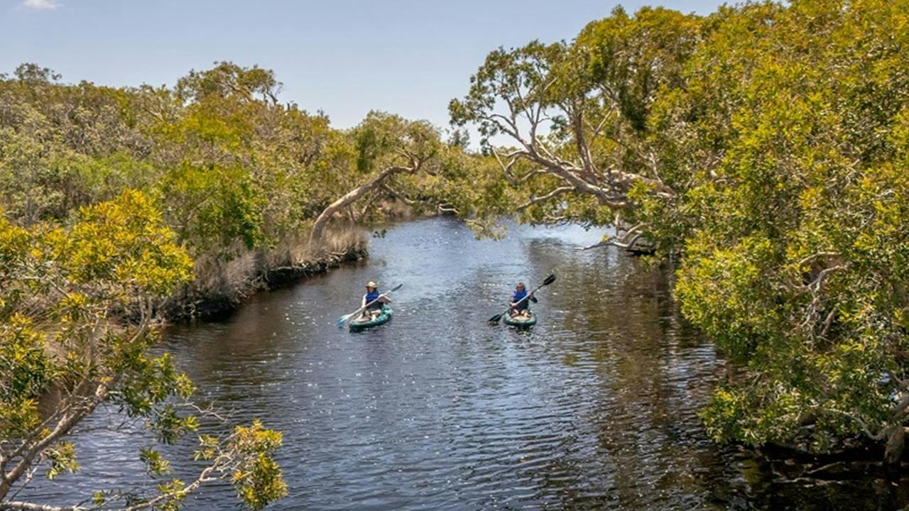 Jerusalem Creek paddle route