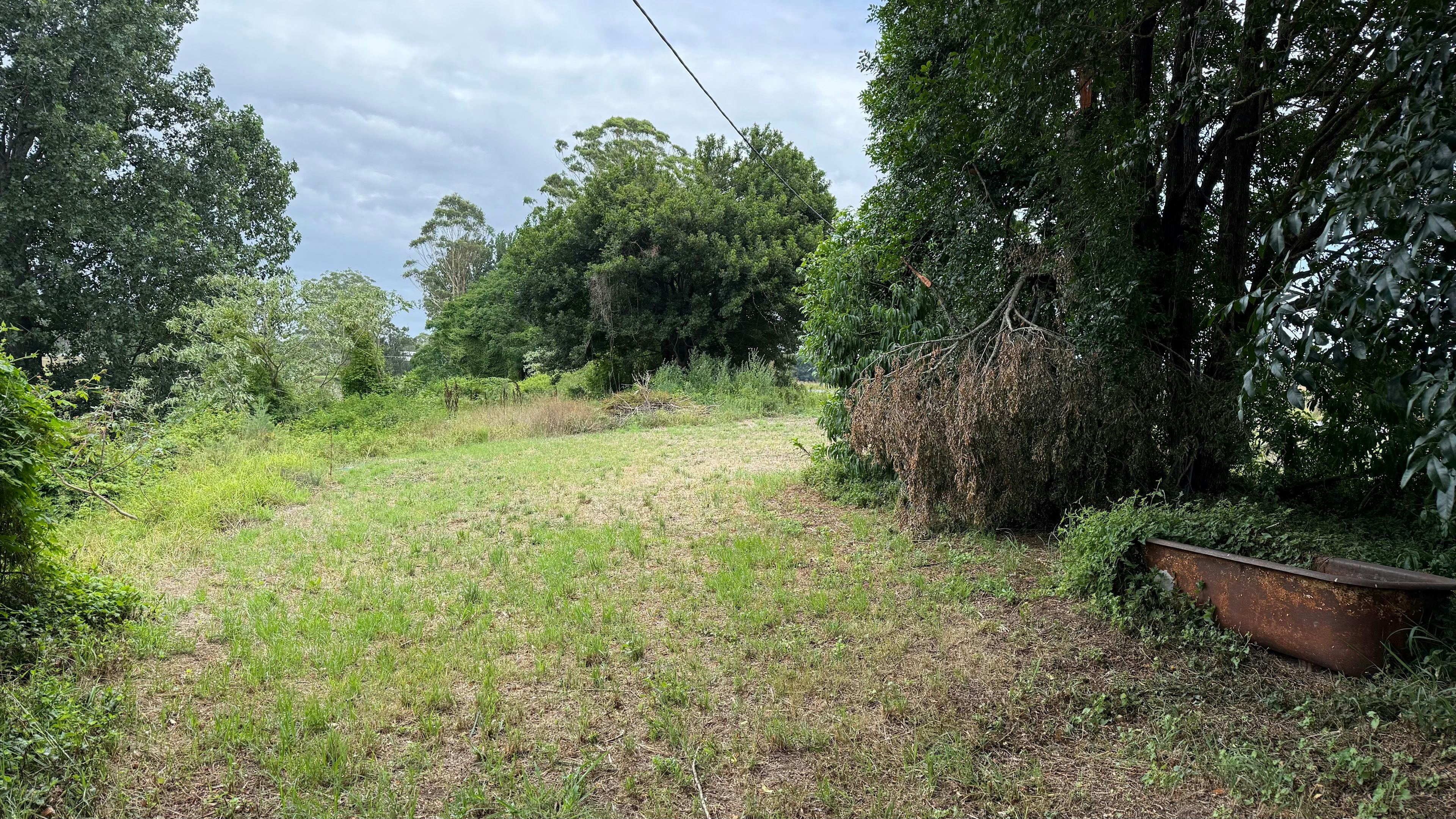 Site are behind pump house