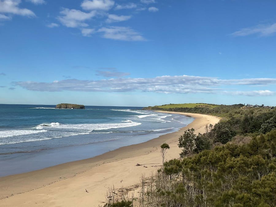 Beach views in Killalea Regional Park. © DPE