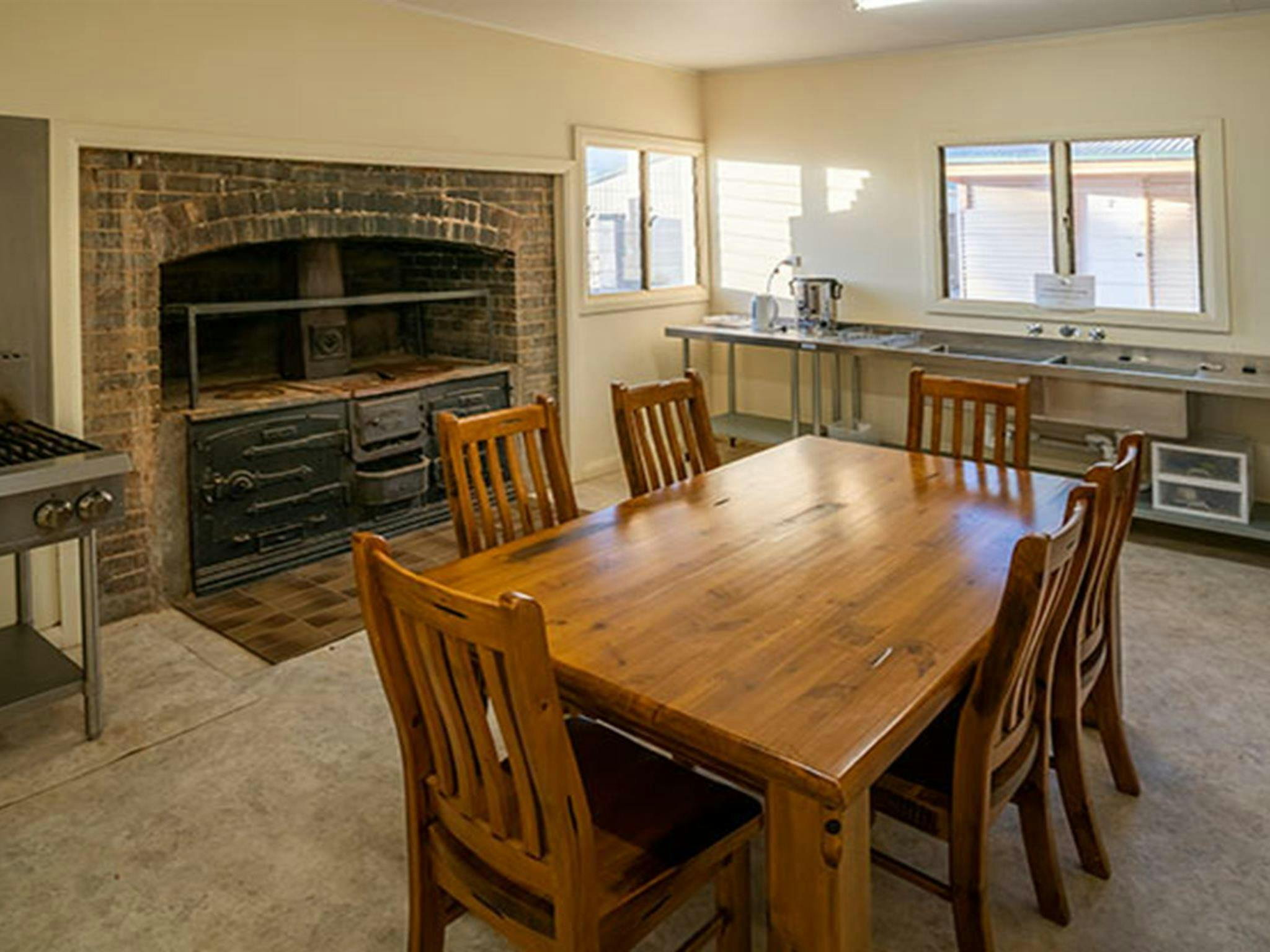 The kitchen at Kinchega Shearers Quarters. Photo: John Spencer/DPIE