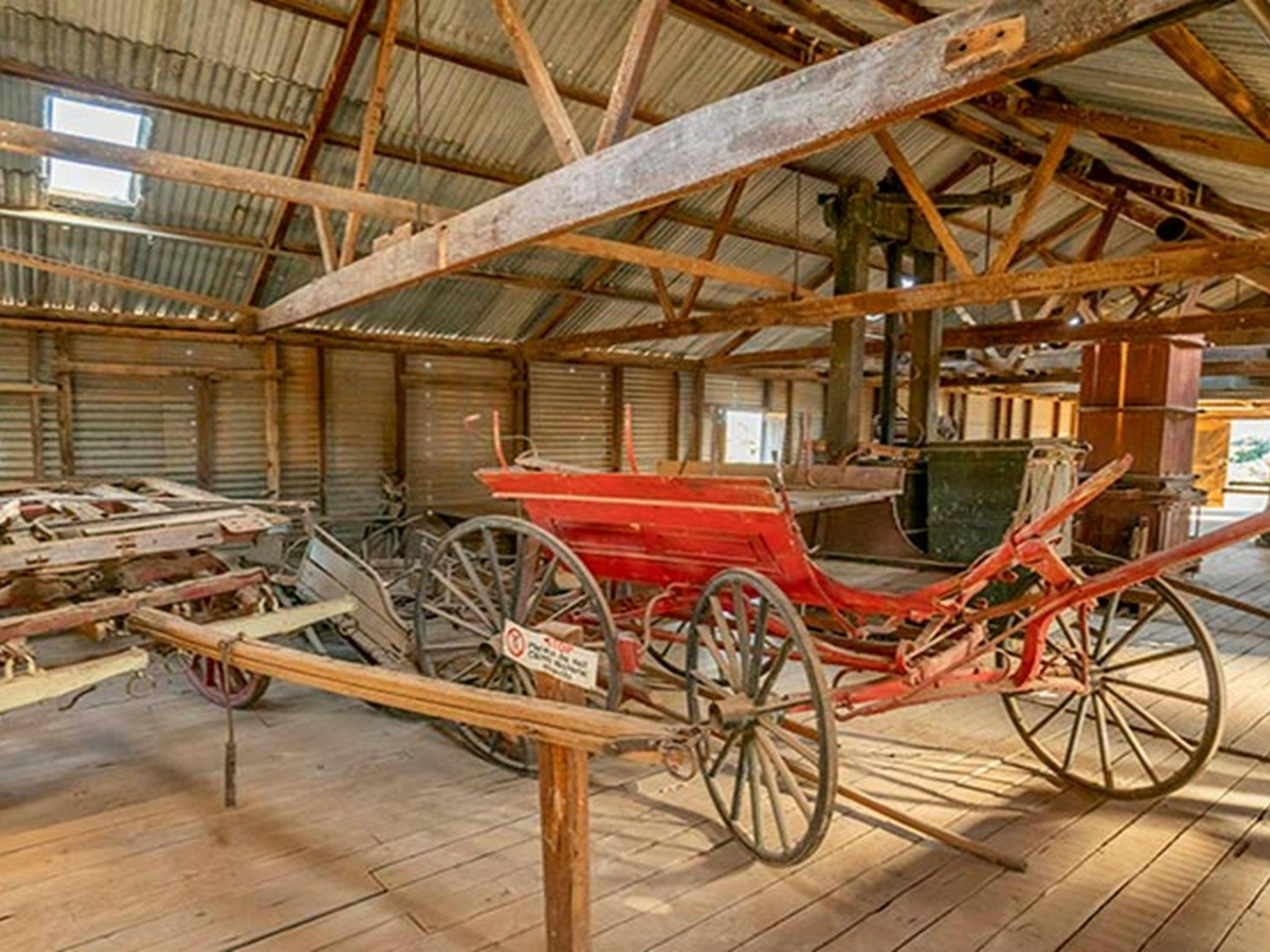 Inside Kinchega Woolshed. Photo: John Spencer/DPIE