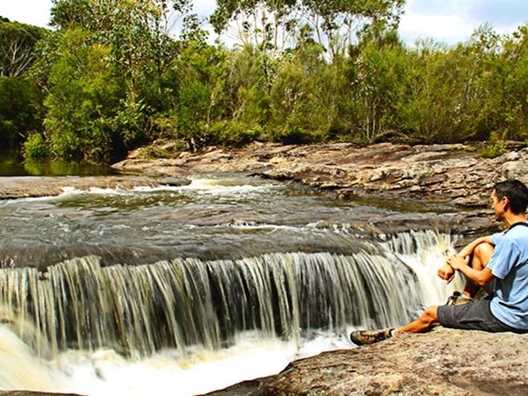 Kingfisher Pool campground, Heathcote National Park. Photo: John Yurasek &copy; DPIE