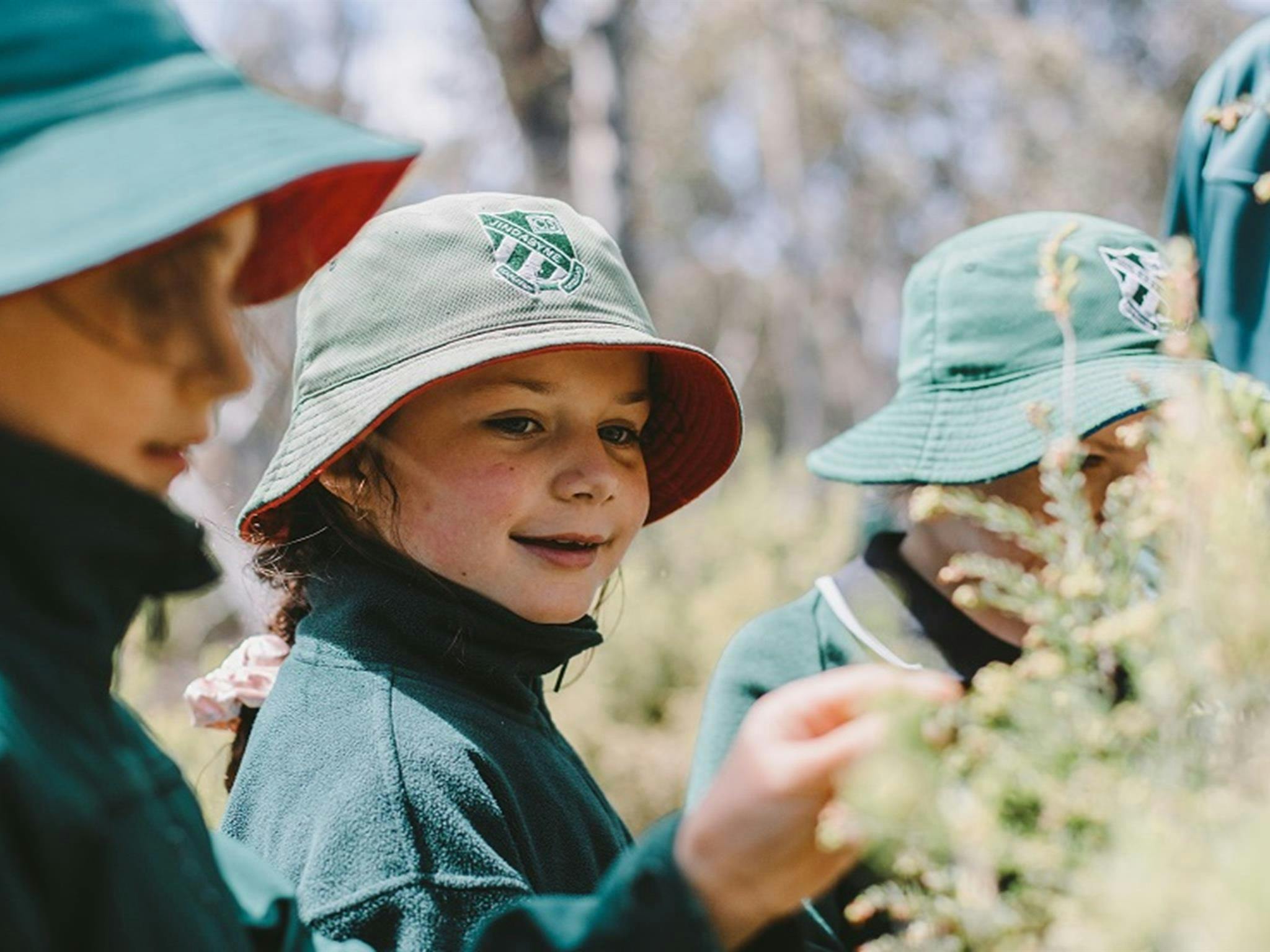 Children on a school excursion, Kosciuszko Discovery Centre, Kosciuszko National Park. Photo: Remy