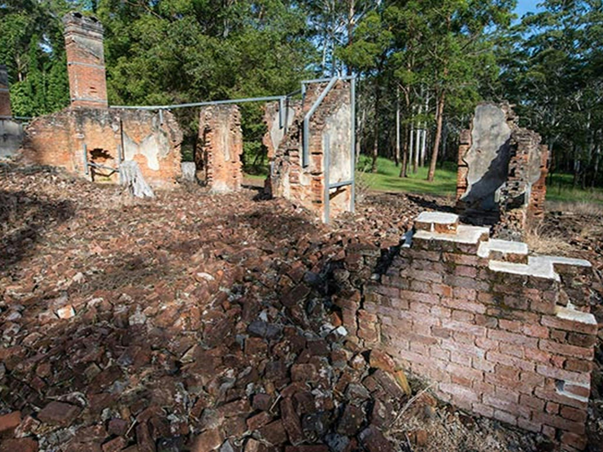 Innes-Ruinen, historische Stätte Innes-Ruinen. Foto: John Spencer