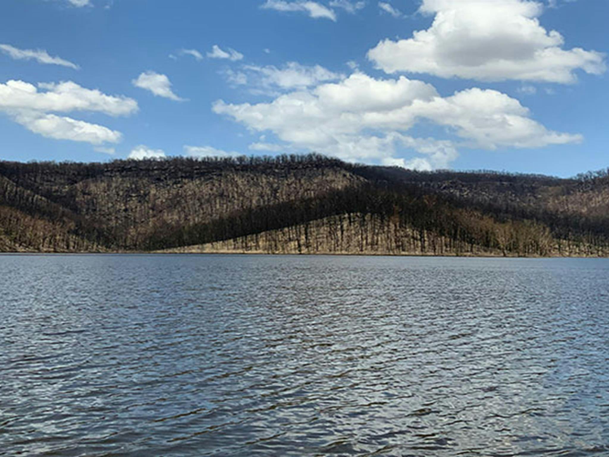 The Kangaroo River arm of Lake Yarrunga. Photo credit: Audrey Kutzner <HTML>&copy; DPIE