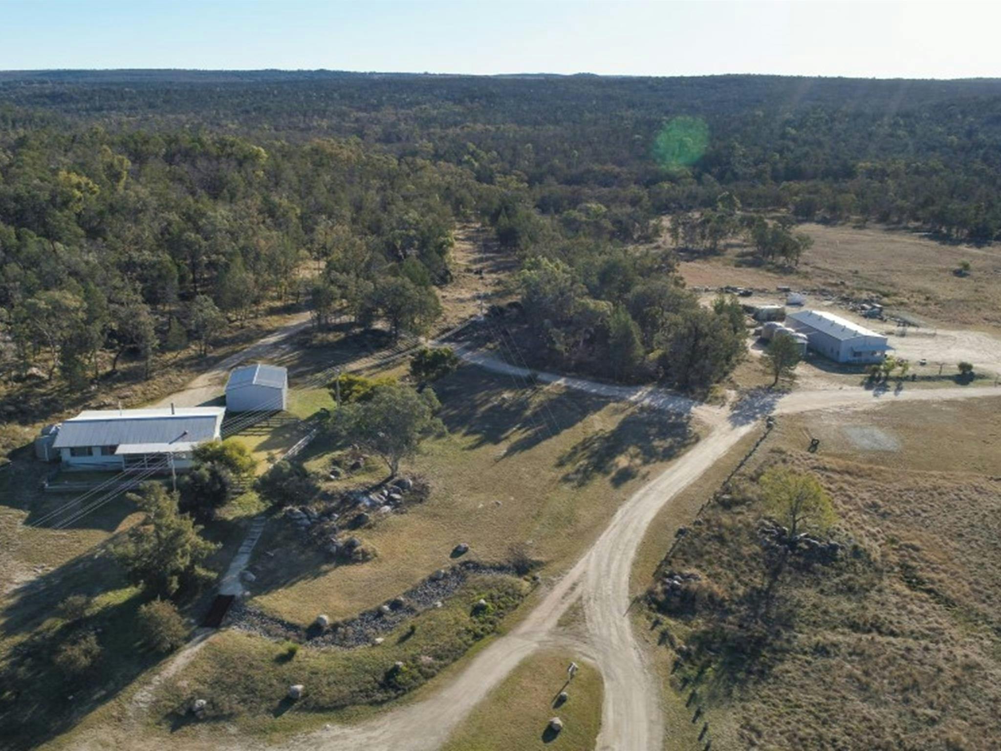 这是奎安巴尔国家公园薰衣草谷庄园的鸟瞰图。照片版权归DPE所有。