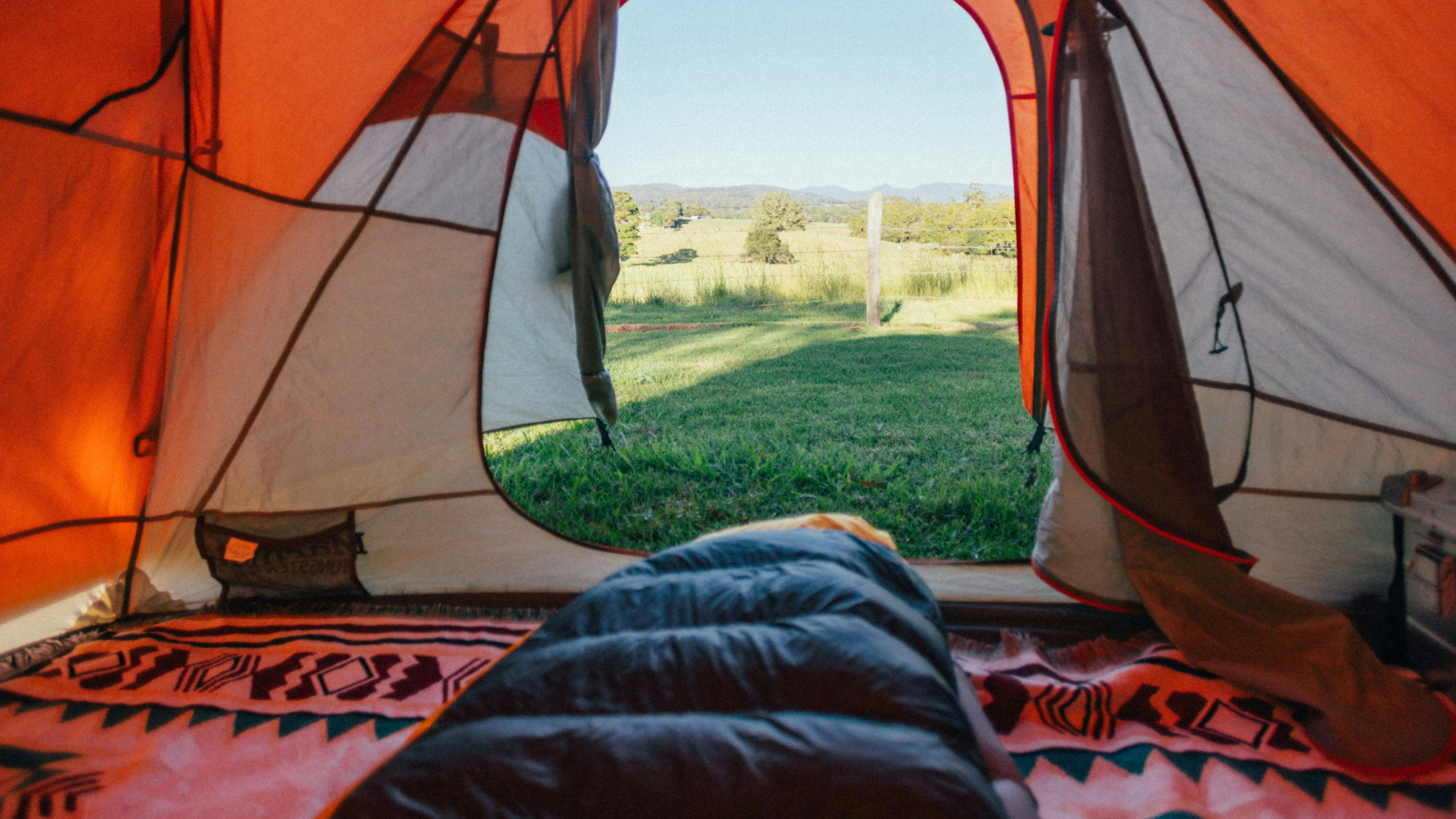 morning views from the tent