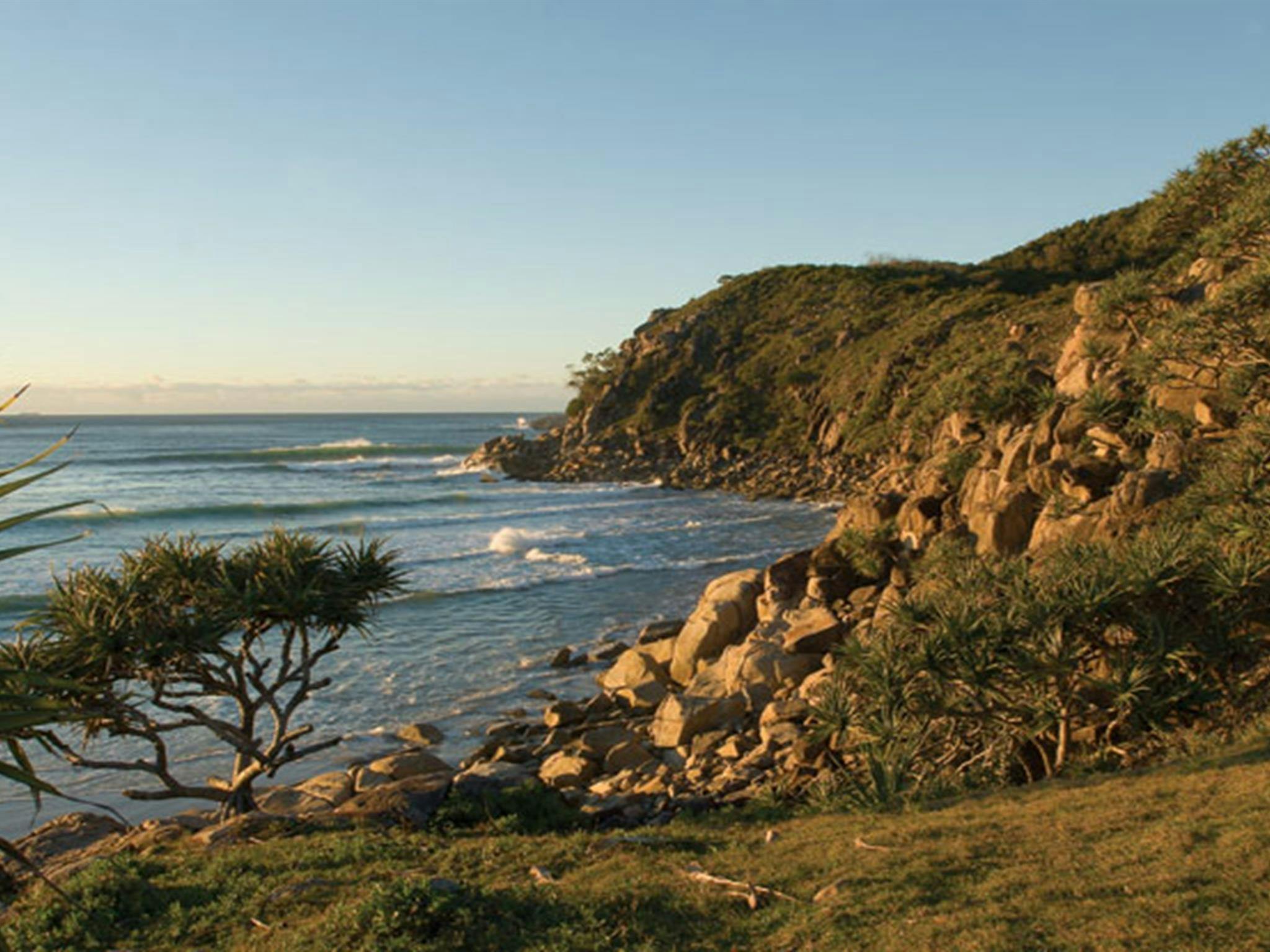 Little Bay Beach, Arakoon National Park. Photo: Michael van Ewijk/NSW Government