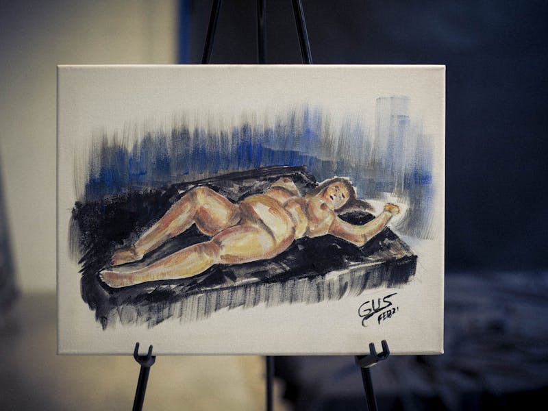 Image for Live Nude Painting Class