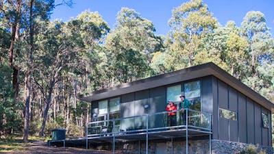 Lyrebird Cottage at Yarrangobilly Caves, Kosciuszko National Park. Photo: Boen Ferguson/OEH.