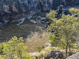 Macintyre Falls, Kwiambal National Park. Photo: DPE