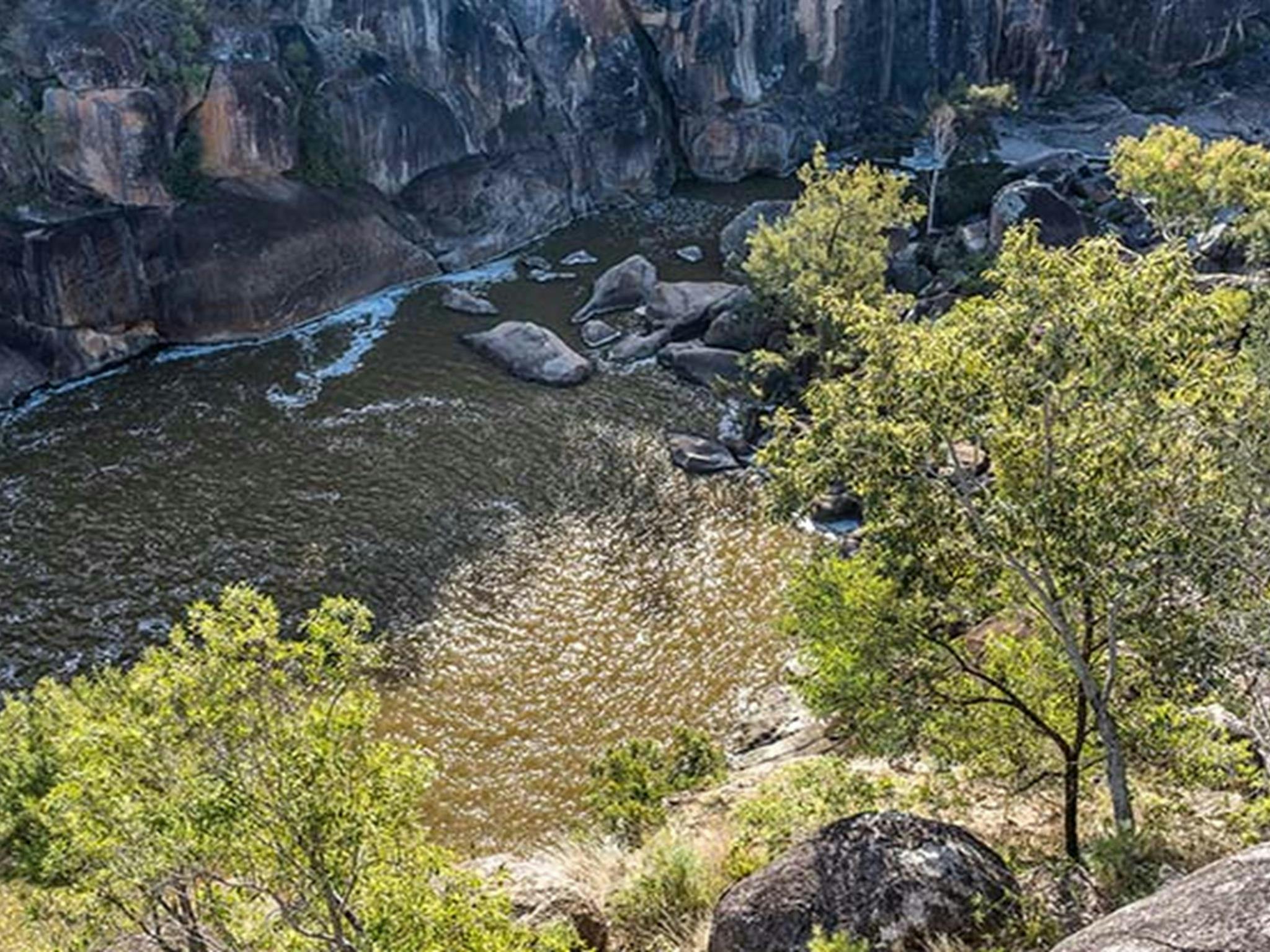 Macintyre Falls, Kwiambal National Park. Photo: DPE