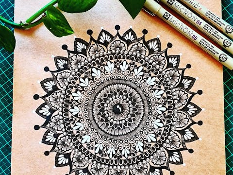 Mandala Art Class for Beginners