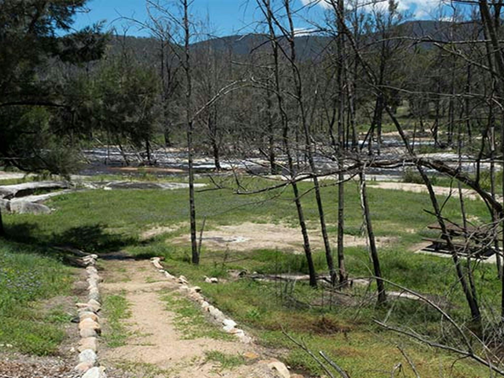 曼恩河露营地和野餐区，曼恩河自然保护区。图片来源：Leah Pippos ©