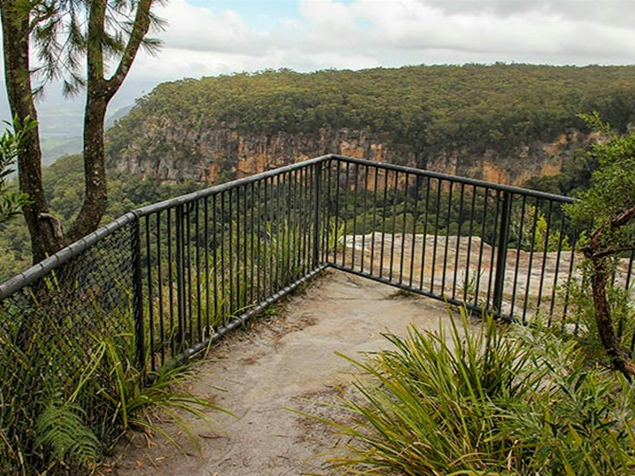 Mannings lookout, Morton National Park. Photo: John Yurasek &copy; DPIE
