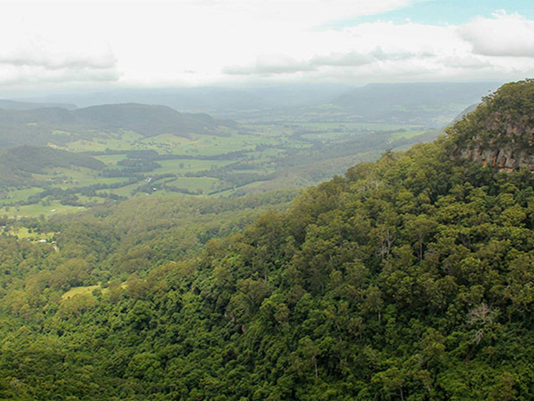 Mannings lookout, Morton National Park. Photo: John Yurasek &copy; DPIE