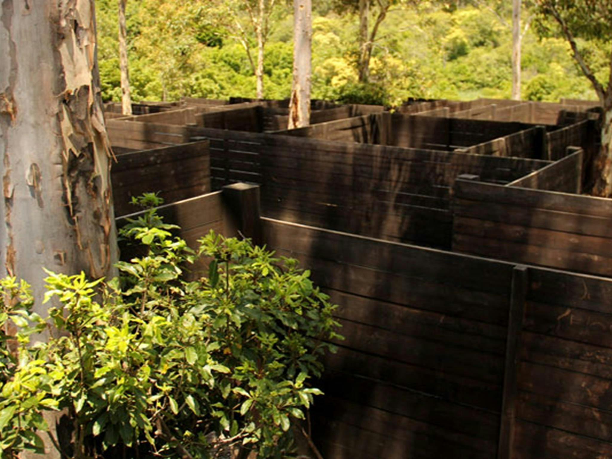 The maze, Blue Gum Hills Regional Park. Photo: John Yurasek &copy; DPIE