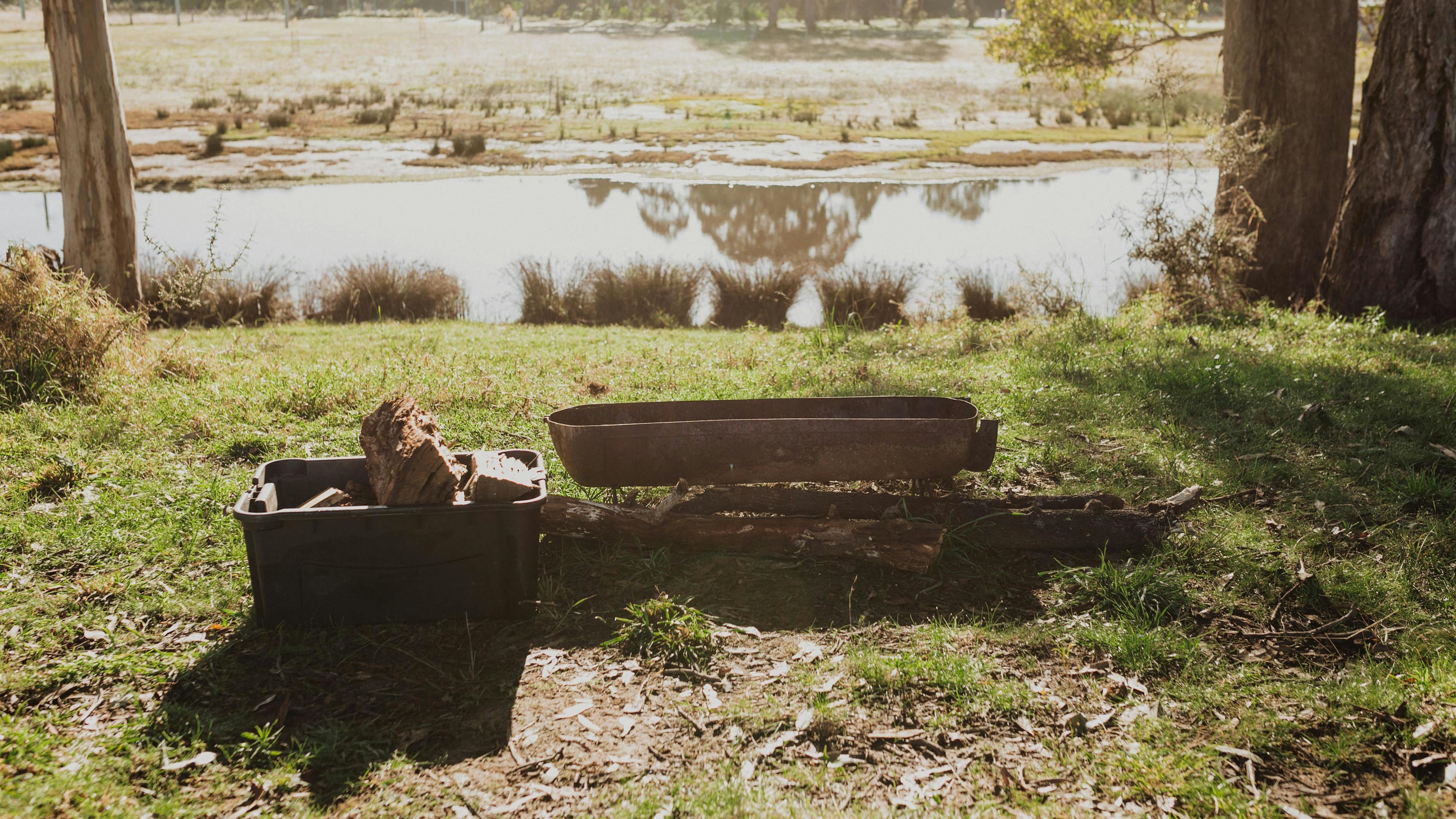 The overview from one of the campsites.