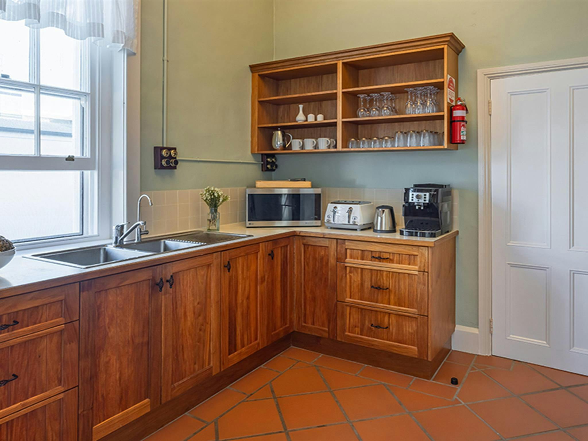 The kitchen in Montague Island Assistant Lighthouse Keeper's Cottage. Photo &copy; David Rogers/DPE