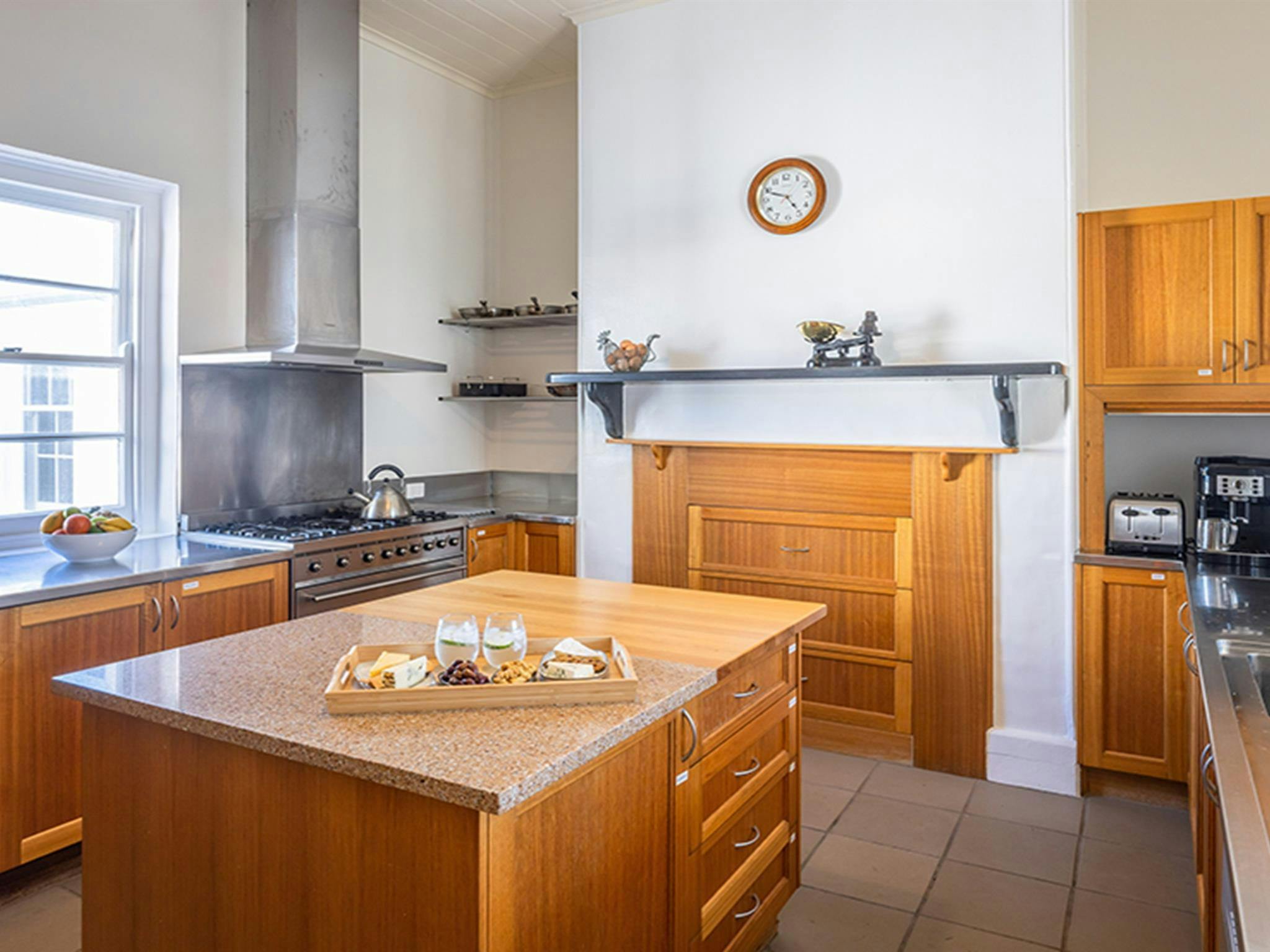 The kitchen in Montague Island Head Lighthouse Keeper's Cottage. Photo &copy; David Rogers/DPE