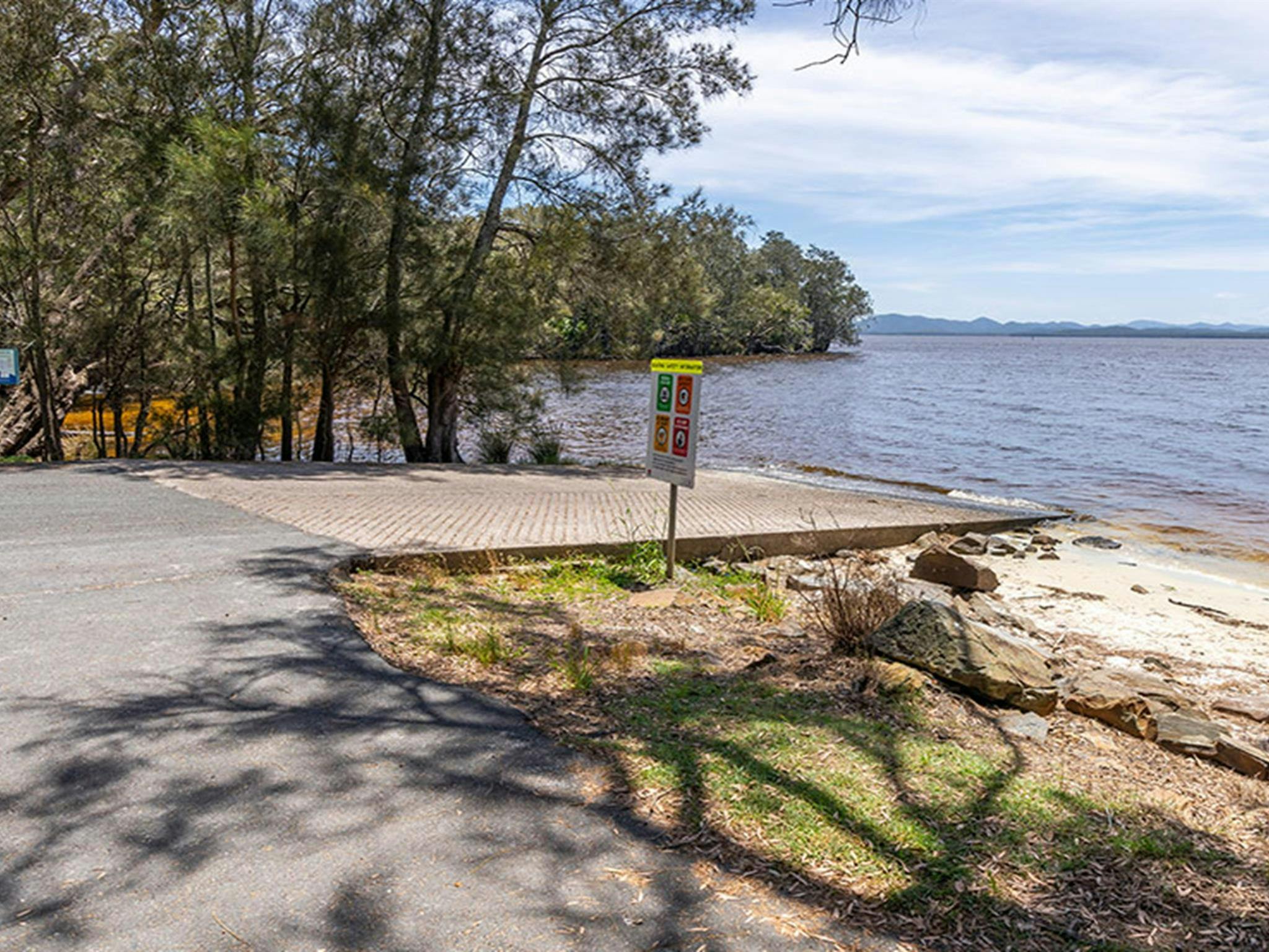 Boat ramp at Mungo Brush campground. Credit: John Spencer/DCCEEW &copy; DCCEEW