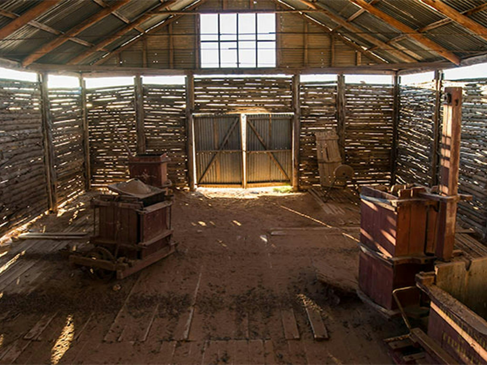 Mungo Woolshed, Mungo National Park. Photo: John Spencer/NSW Government