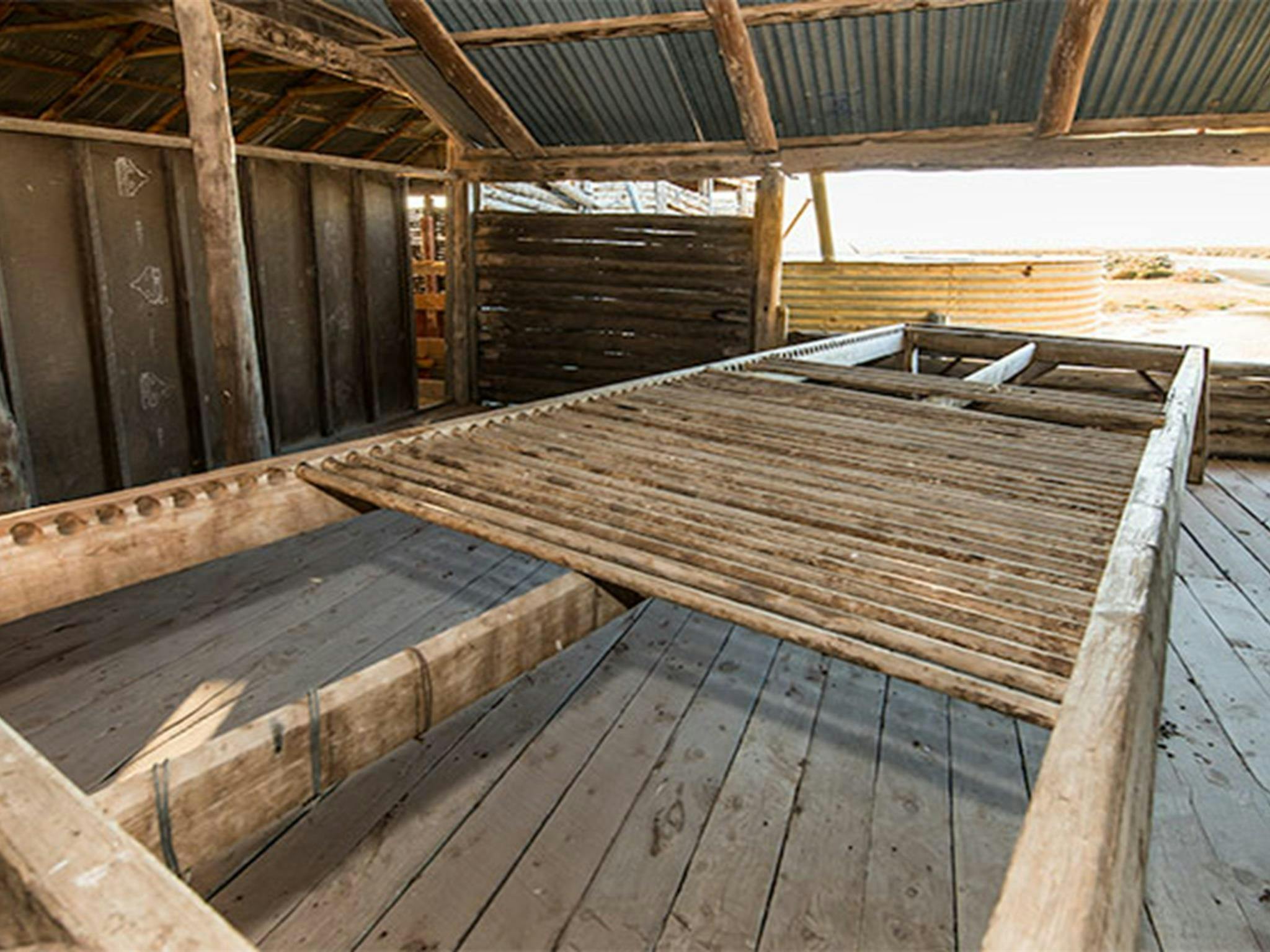 Mungo Woolshed, Mungo National Park. Photo: John Spencer/NSW Government