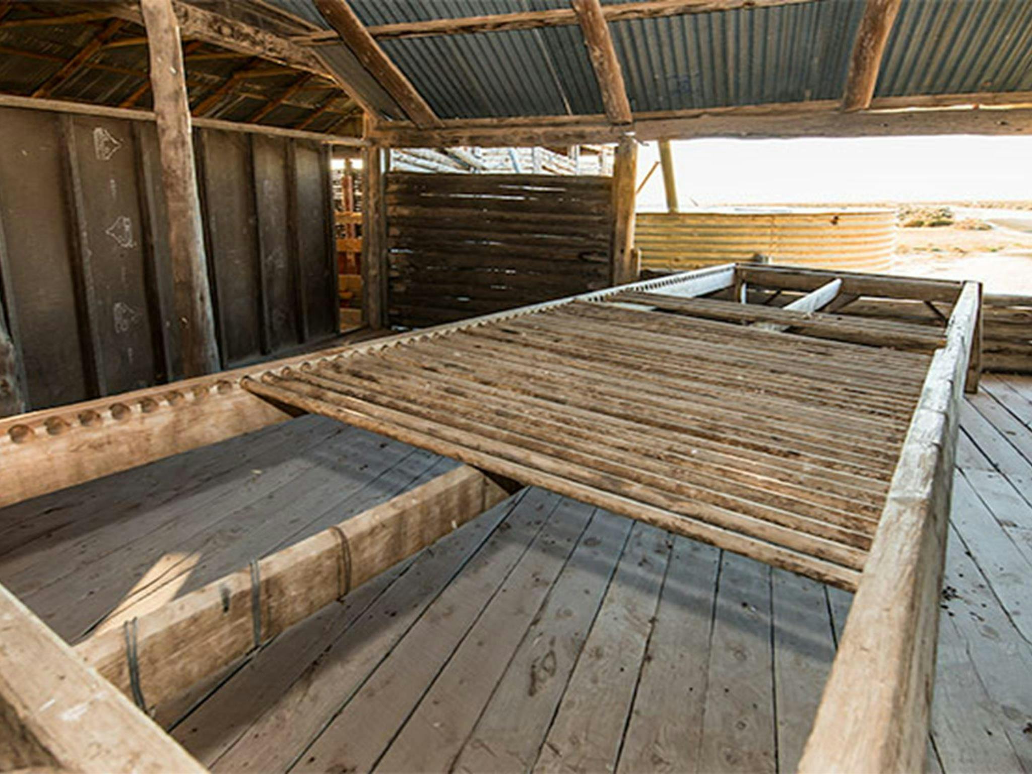 Mungo Woolshed, Mungo National Park. Photo: John Spencer/NSW Government