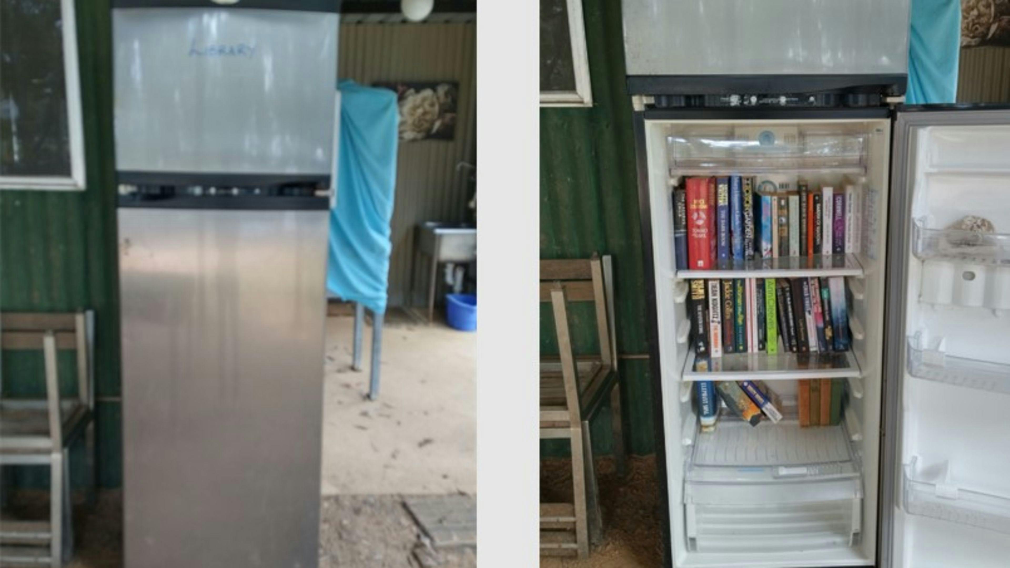 When is a fridge not a fridge? When it's a library!