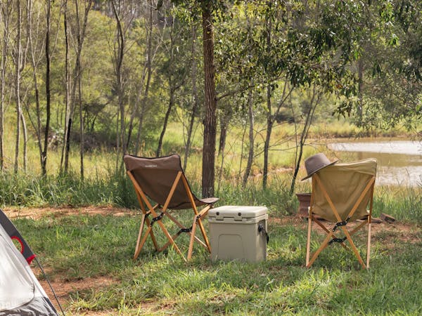 Shady spot by the fire