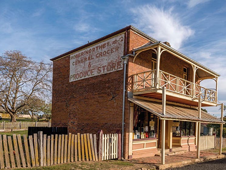 Northeys Store in Hill End Historic Site. Photo: John Spencer/DPIE