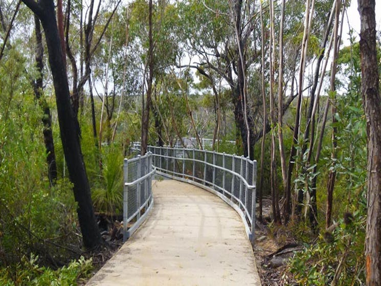 O'Hares Creek lookout walking track, Dharawal National Park. Photo: Victor Harnadi &copy; OEH