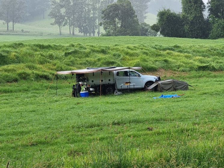 Designated campsite - Cricket Creek - Site 1