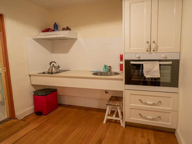 Kitchen at Old Trahlee, Hartley Historic Site. Photo: John Spencer/OEH