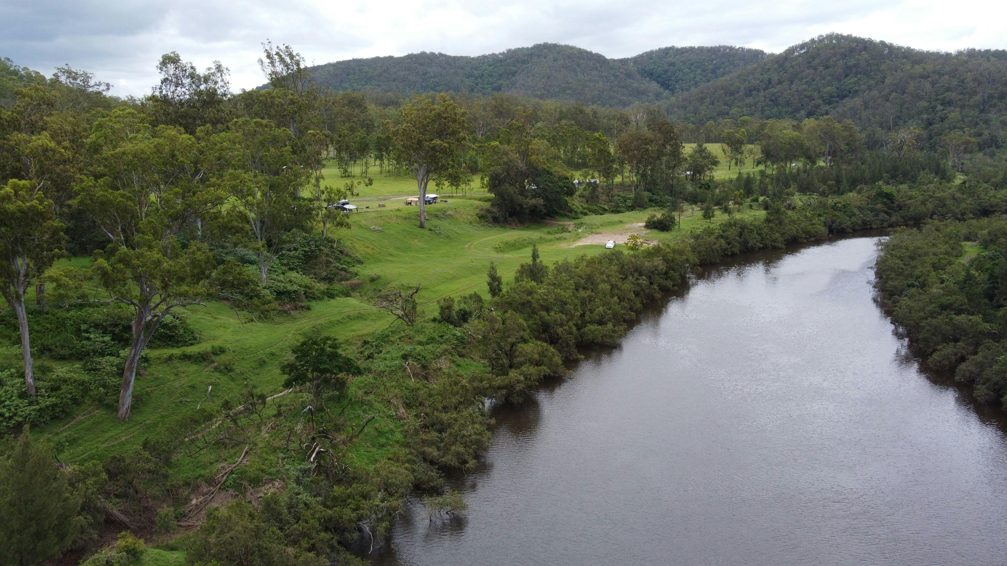 클라렌스 캠핑장에서