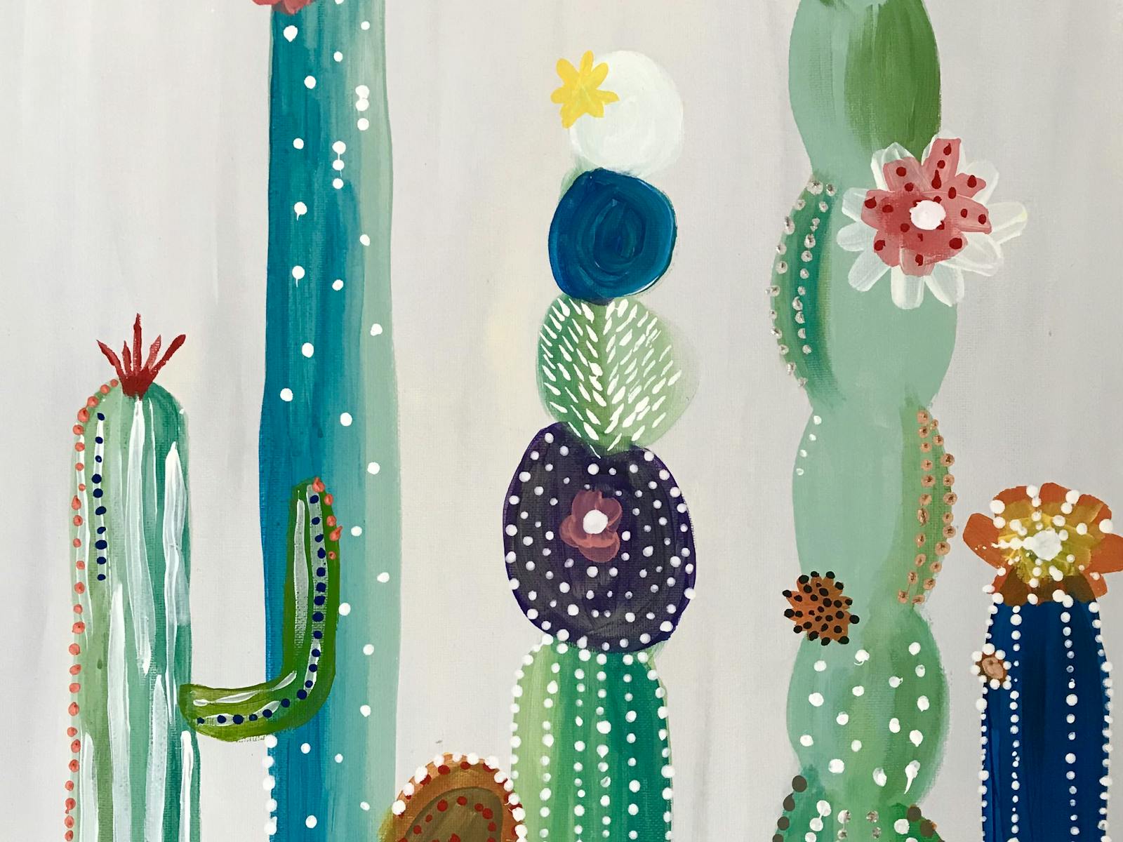 Image for Paint and Sip Class: Mexican Cactus