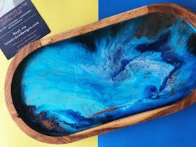 Image for Paint and Sip Resin Platter Workshop